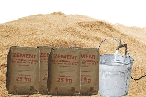 Mortar material