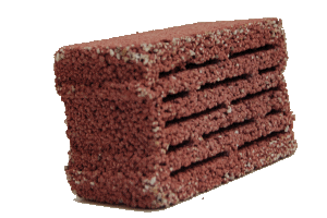 Lightweight concrete stone